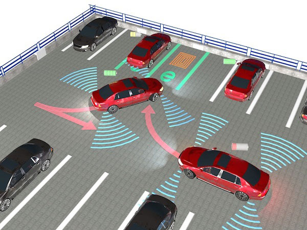 Intelligentes Parkhaus - AFKAR Projekt - autonomes Fahren