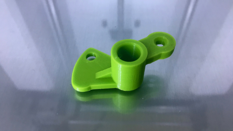 Schalthebel aus dem 3D-Drucker